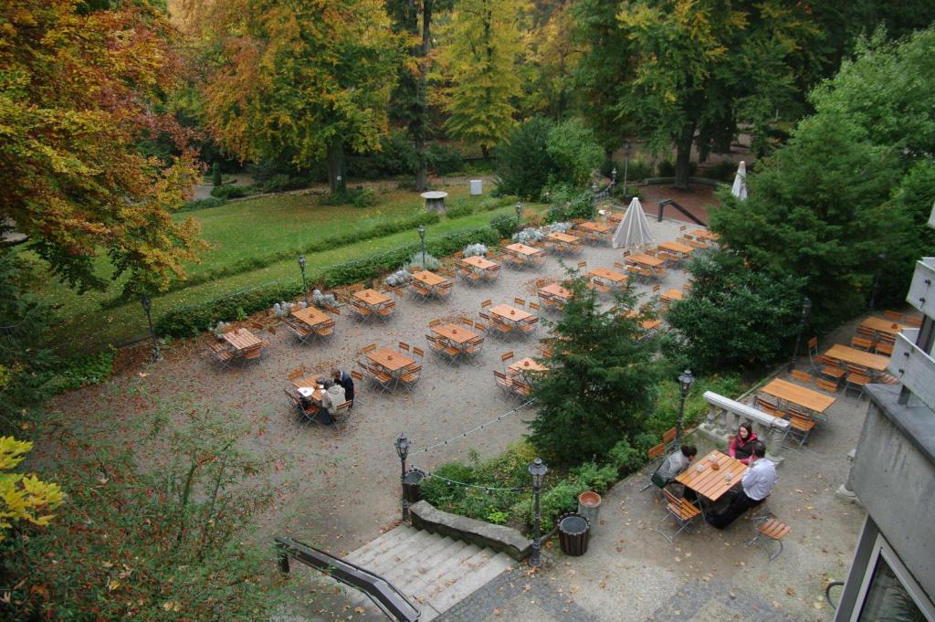 Zahrada ubytování Hotel St.-Michaels-Heim