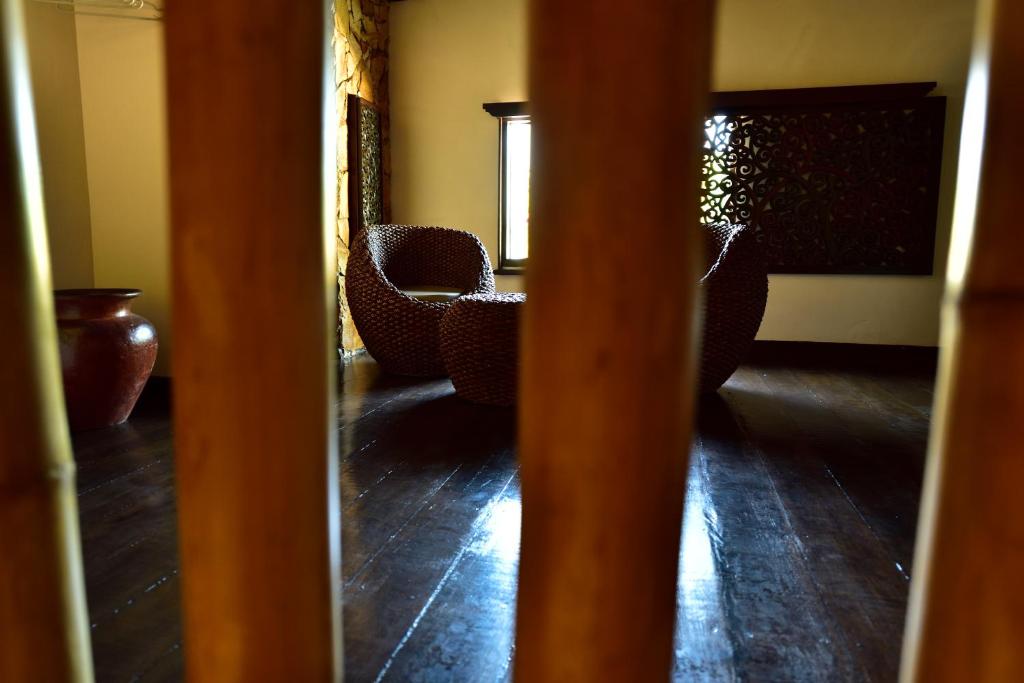 Area soggiorno di Cantika Villa