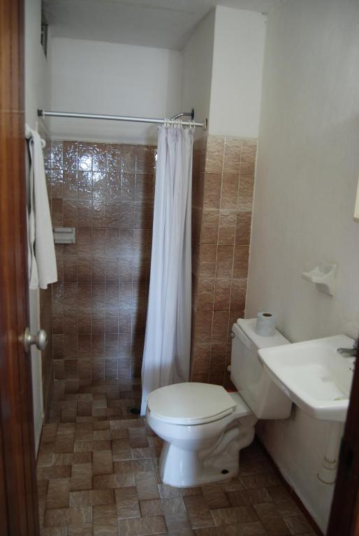 Koupelna v ubytování Hotel Alux Cancun