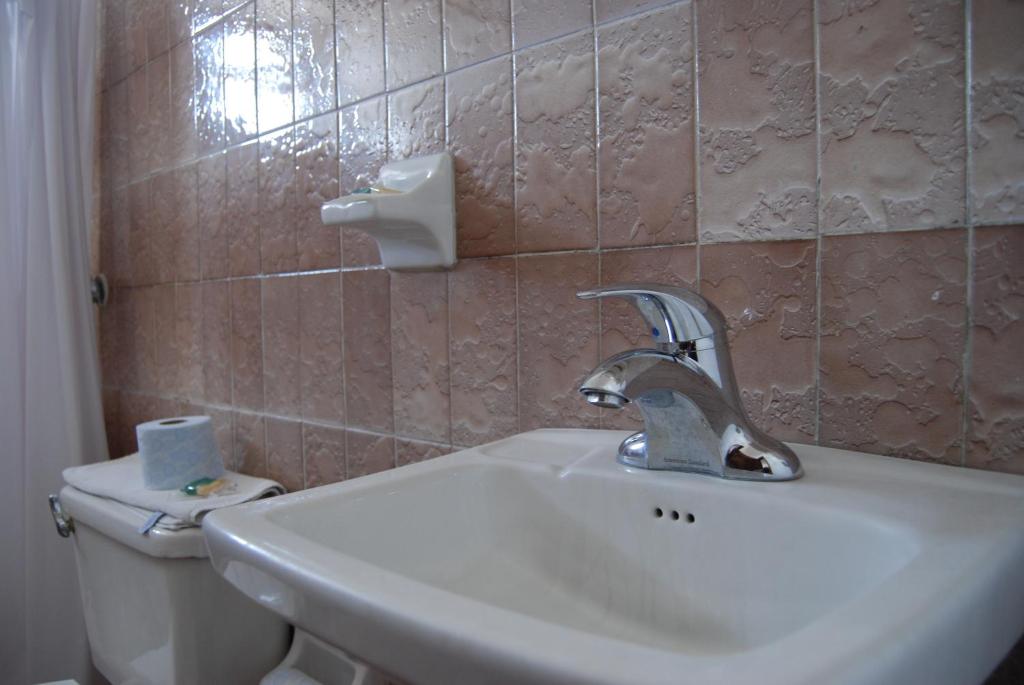 Koupelna v ubytování Hotel Alux Cancun