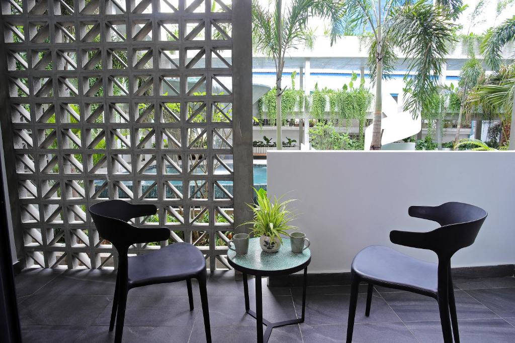 Posezení v ubytování Baitong Hotel & Resort Phnom Penh