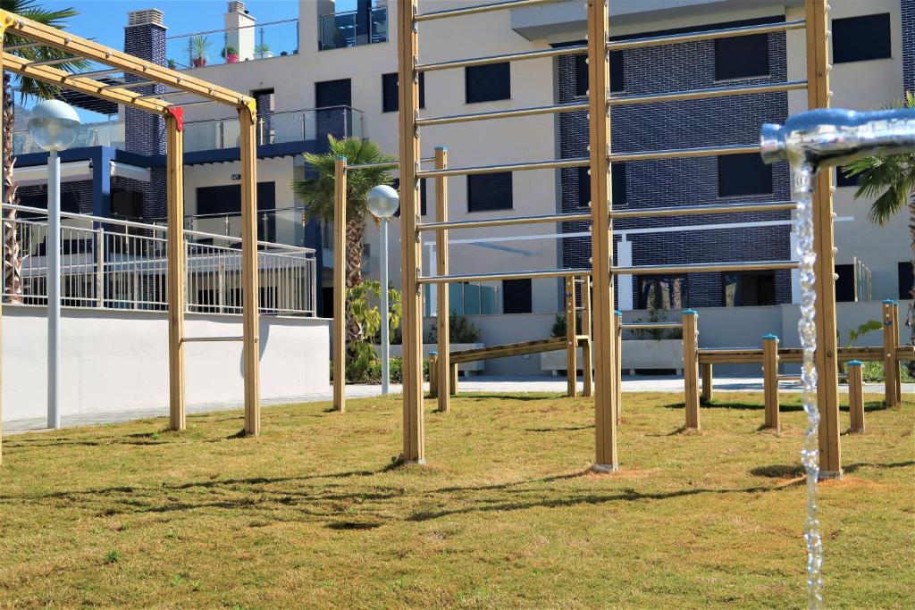 Vonkajšia záhrada v ubytovaní RESIDENCIAL PLAYA CABRIA