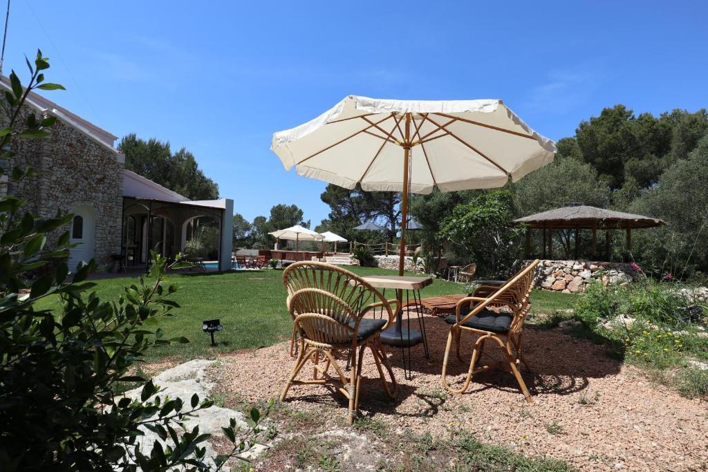 Zahrada ubytování La Casa Menorca