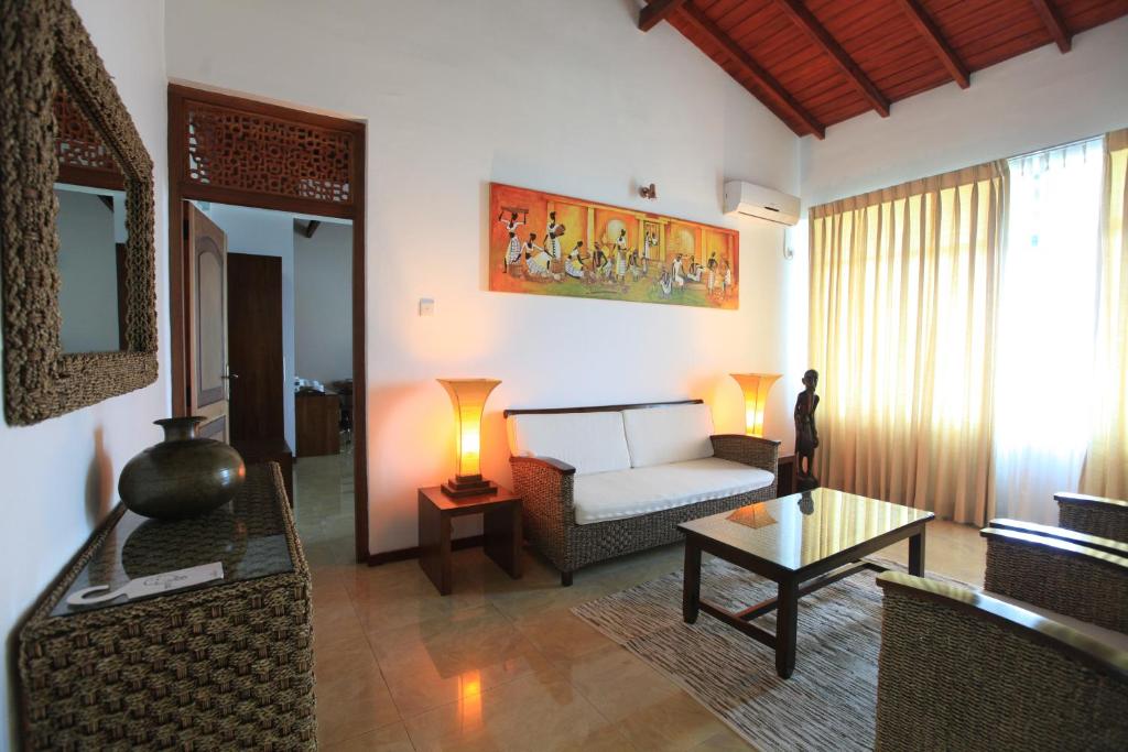 Posezení v ubytování Amaara Sky Hotel Kandy