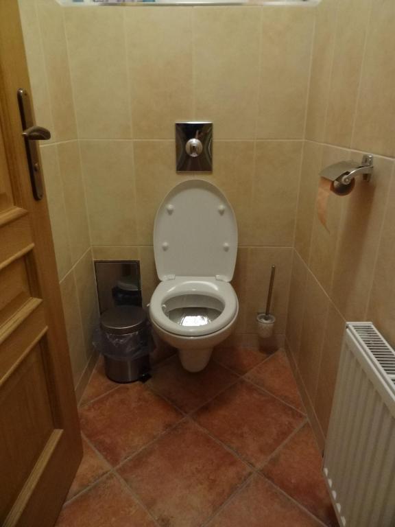 Koupelna v ubytování Apartmány Pod Javorem