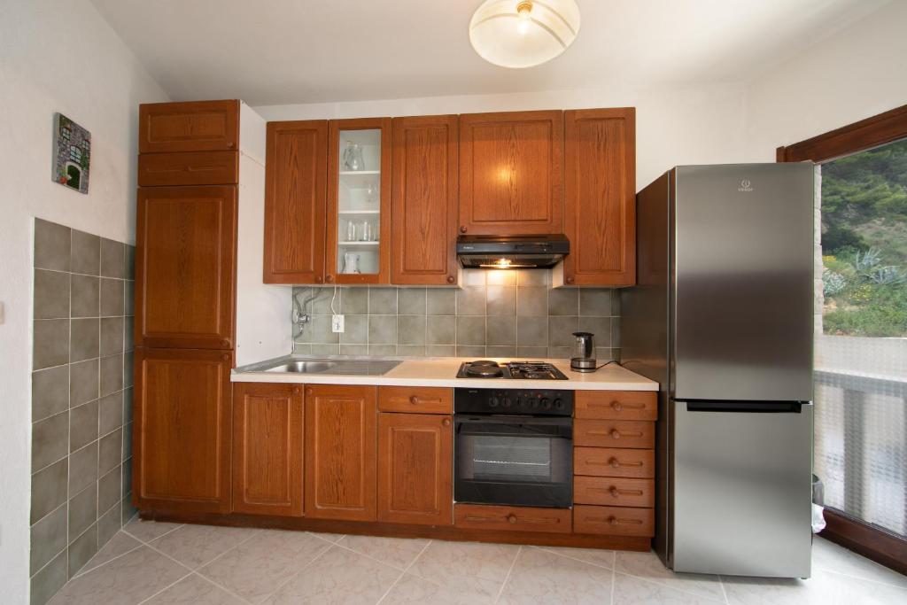 Kuchyňa alebo kuchynka v ubytovaní Punta Rata apartment