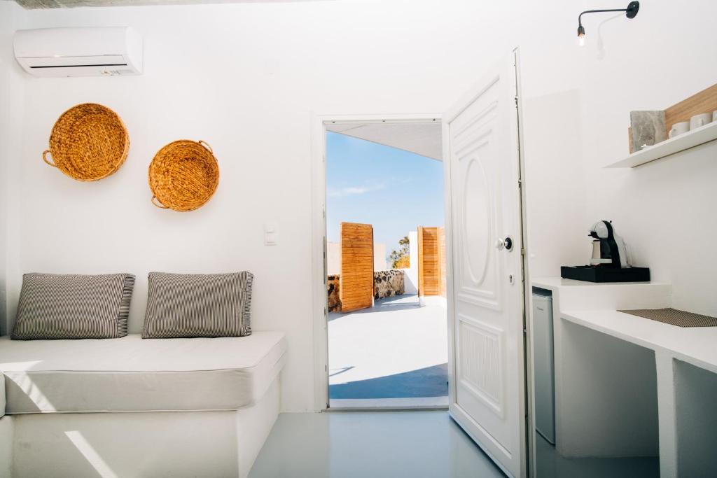 Posezení v ubytování Mesanto Luxury Suites