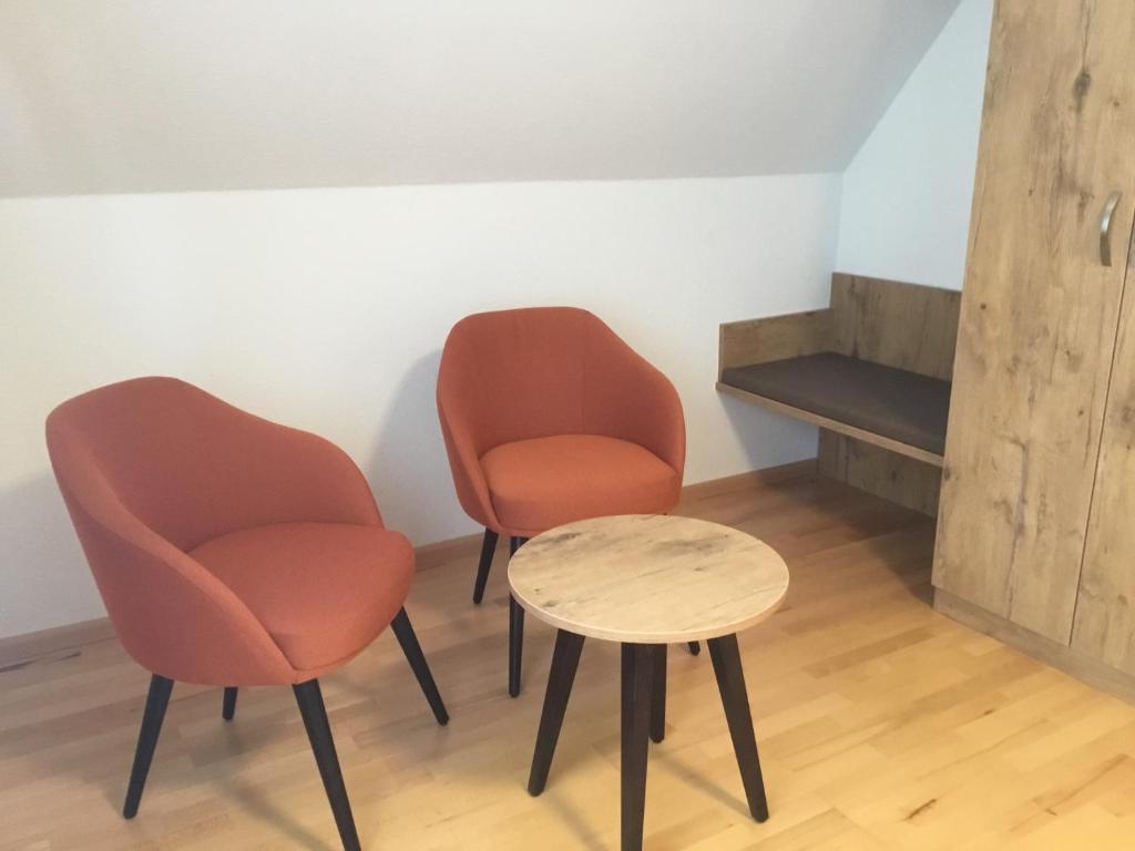 Posezení v ubytování Landgasthof Kinzigstrand