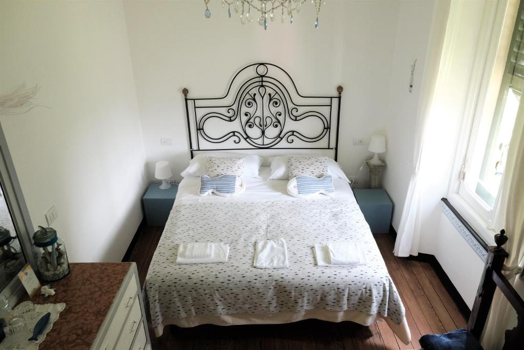 Postel nebo postele na pokoji v ubytování B&B Casa Del Priore