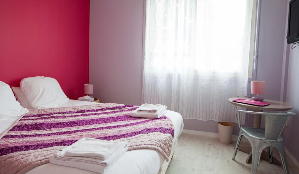 Postel nebo postele na pokoji v ubytování MOODz HOTEL VIENNE