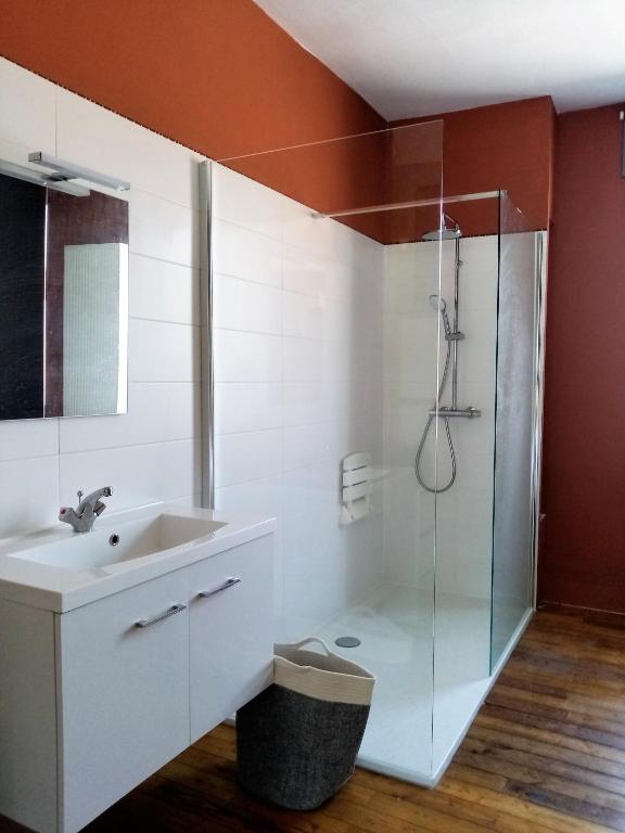 Koupelna v ubytování Appartement du peintre