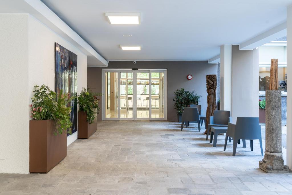 Vstupní hala nebo recepce v ubytování Hotel Milano Castello