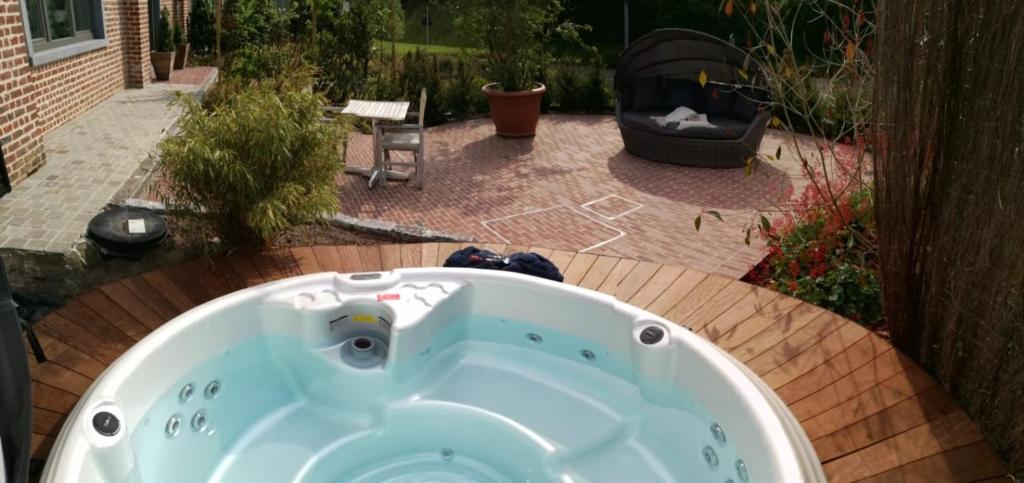 Zahrada ubytování B&B Hof ter Kouter