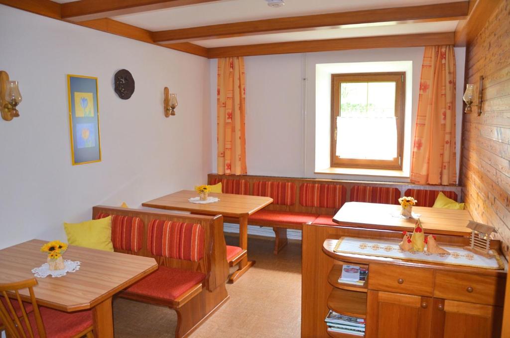 Posezení v ubytování Haus Oswald am See
