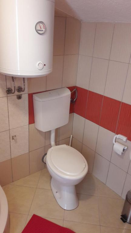 Koupelna v ubytování Milka