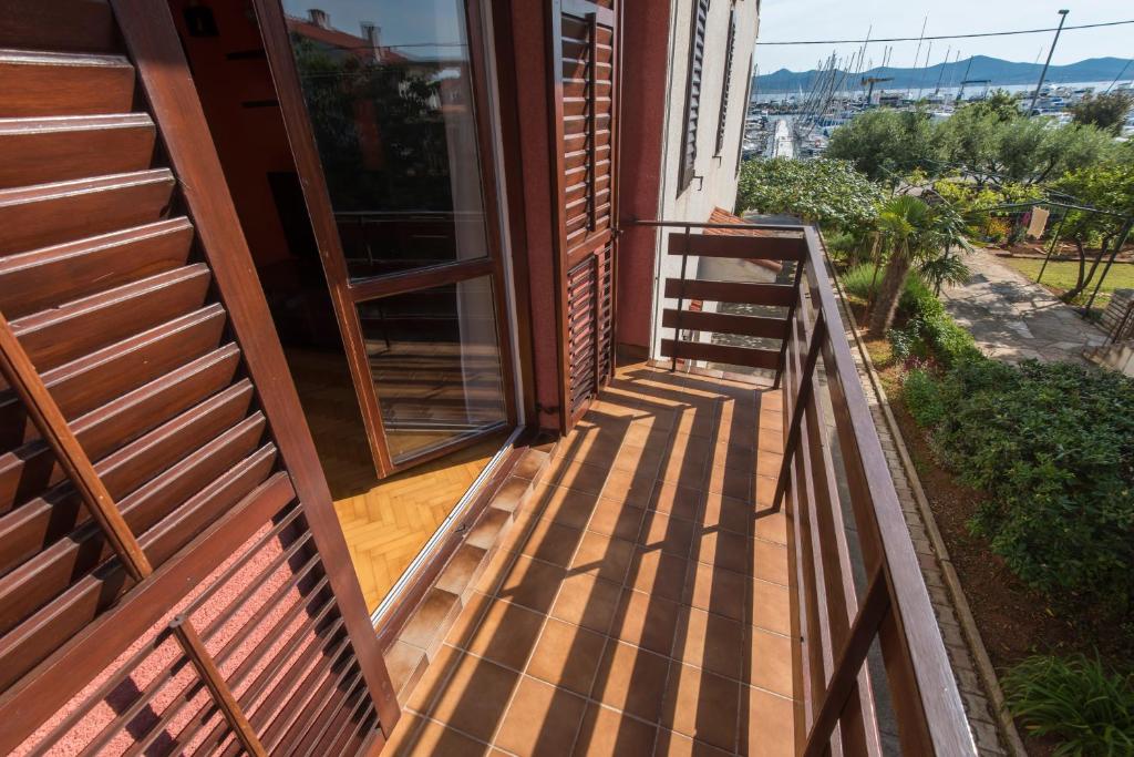 Balkón nebo terasa v ubytování Apartments Onorina