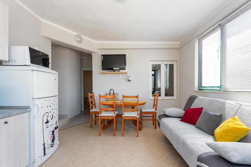 Kuchyň nebo kuchyňský kout v ubytování Golden Bay Hvar