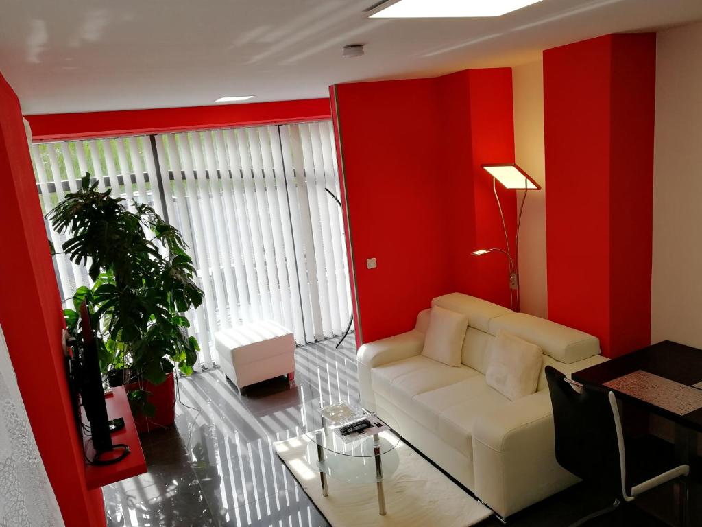 Posezení v ubytování Apartmány Duo