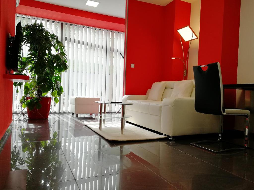 Posezení v ubytování Apartmány Duo