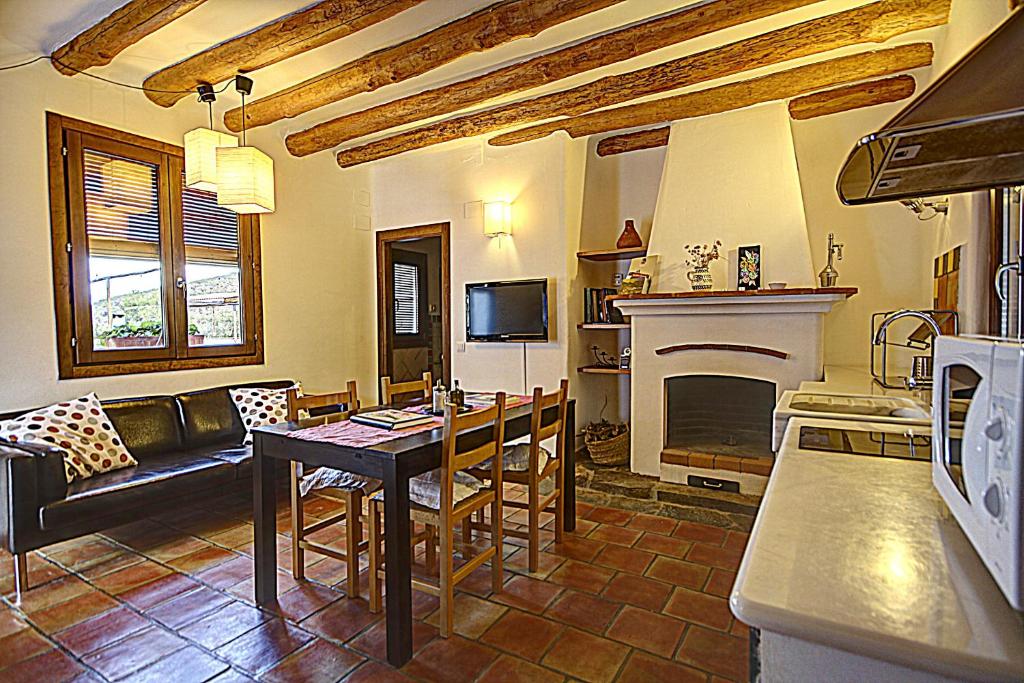 Kuchyň nebo kuchyňský kout v ubytování Posada del Candil