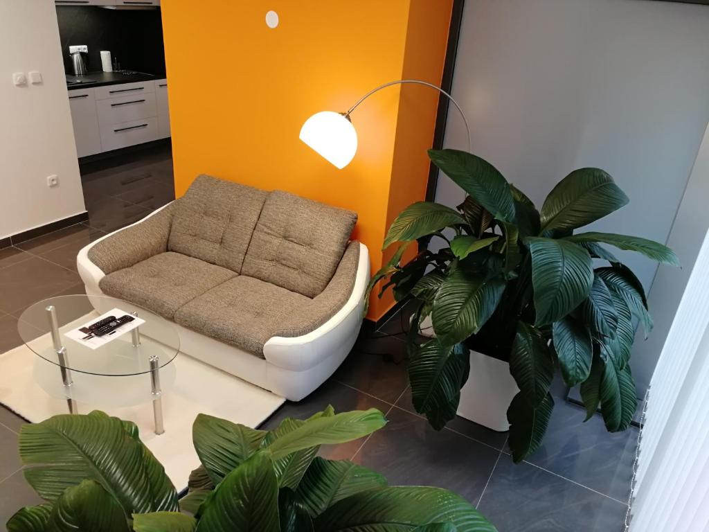 Posezení v ubytování Apartmány Duo