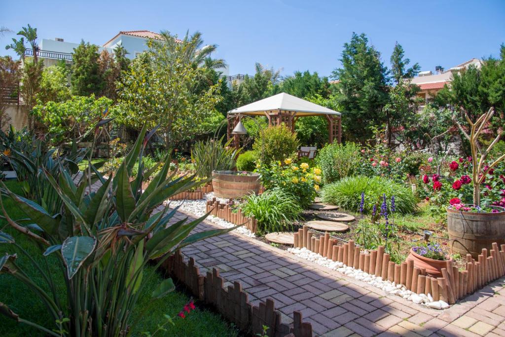 Zahrada ubytování Stamatakis Boutique Studios