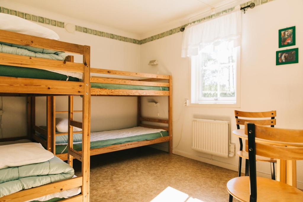 Двуетажно легло или двуетажни легла в стая в Visingsö Vandrarhem