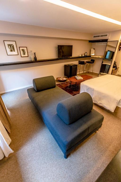 TV a/nebo společenská místnost v ubytování Avogaria 5 Rooms