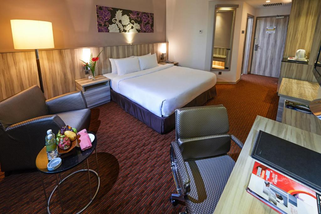 Postel nebo postele na pokoji v ubytování Sunway Hotel Seberang Jaya