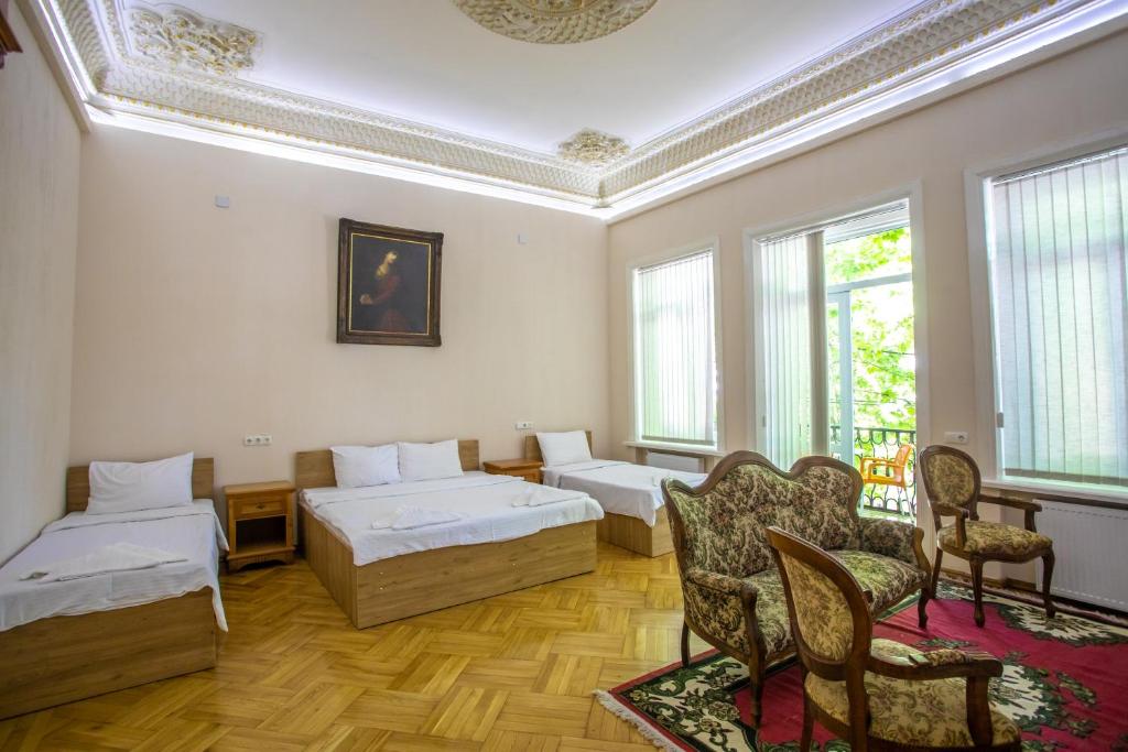Postel nebo postele na pokoji v ubytování HOTEL VENETO
