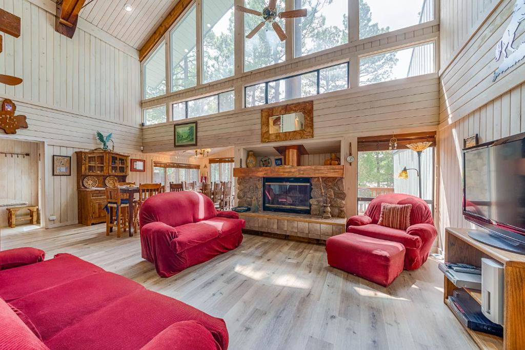 Μια τηλεόραση ή/και κέντρο ψυχαγωγίας στο Alto Chalet