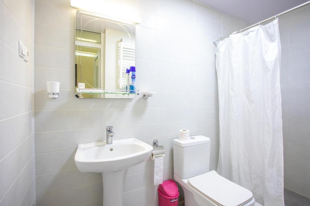 Koupelna v ubytování HOTEL VENETO