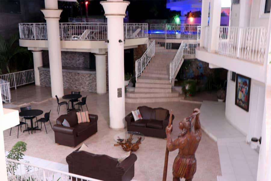 Posezení v ubytování Residence Royale Hôtel