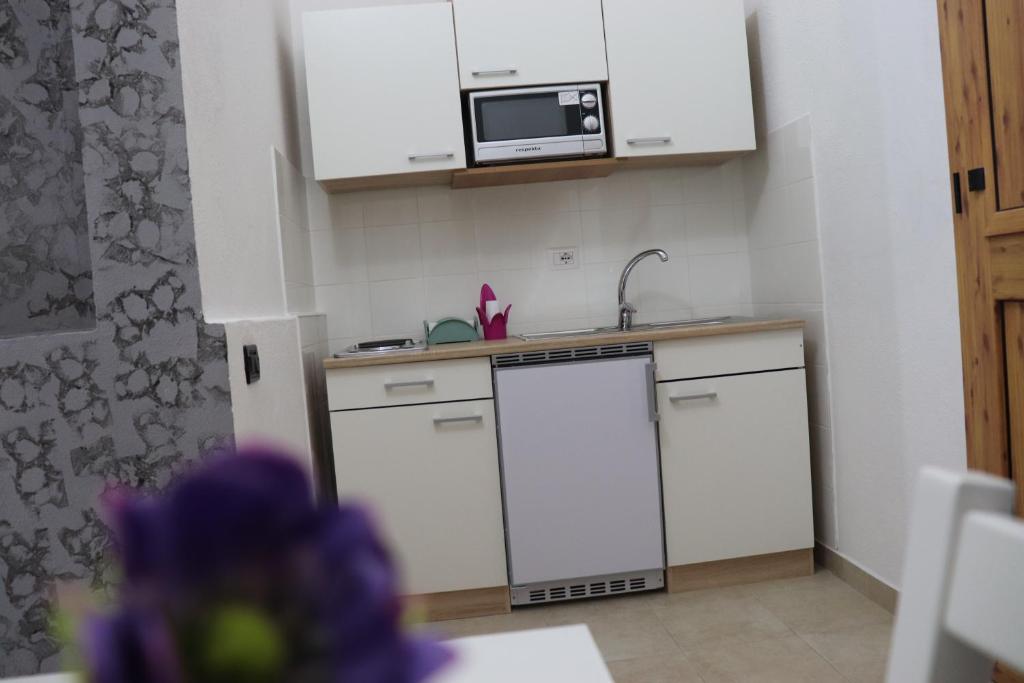 Kuchyňa alebo kuchynka v ubytovaní Il Terrazzo Sul Sinni