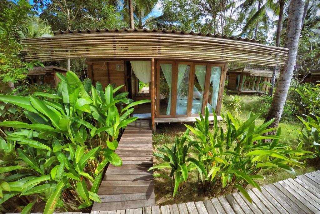 Zahrada ubytování Jungle Koh Kood Resort
