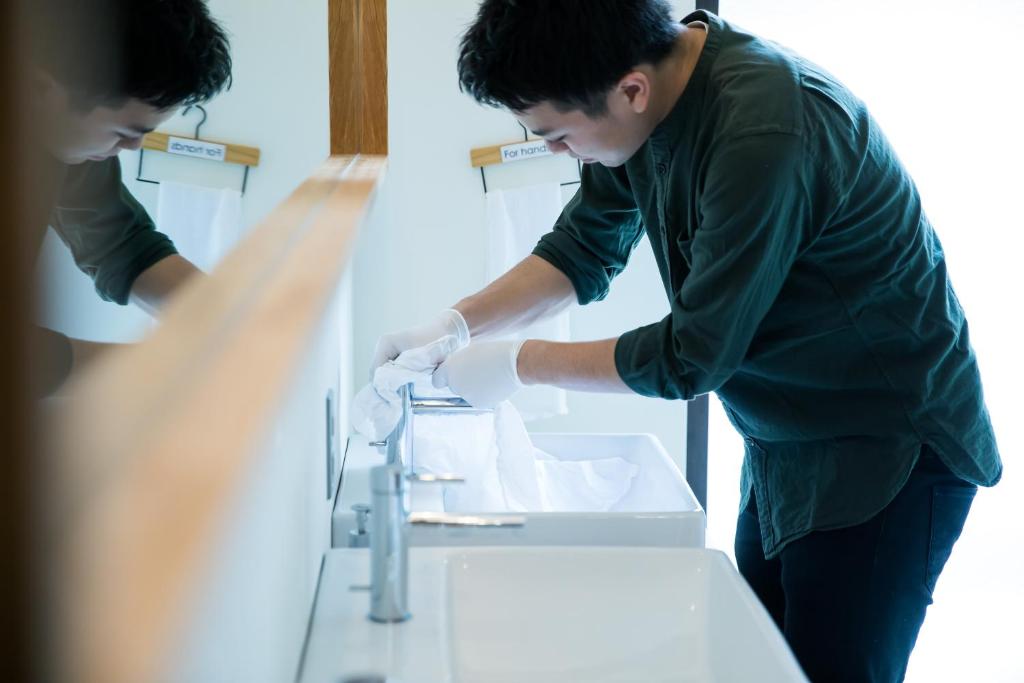 Hosté ubytování Hostel Mitsuwaya Osaka
