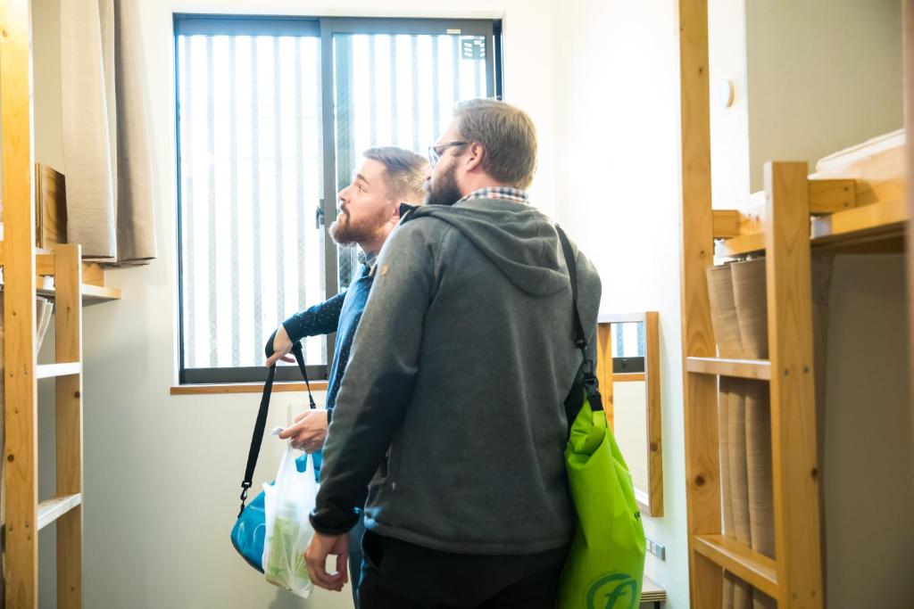 Hosté ubytování Hostel Mitsuwaya Osaka