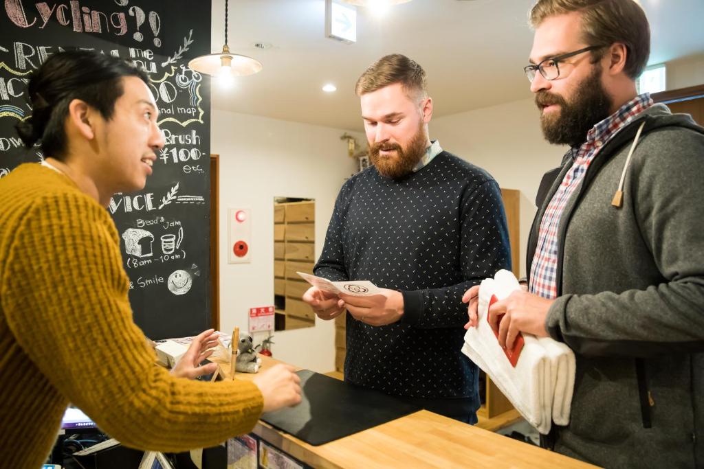 Hosté ubytování Hostel Mitsuwaya Osaka