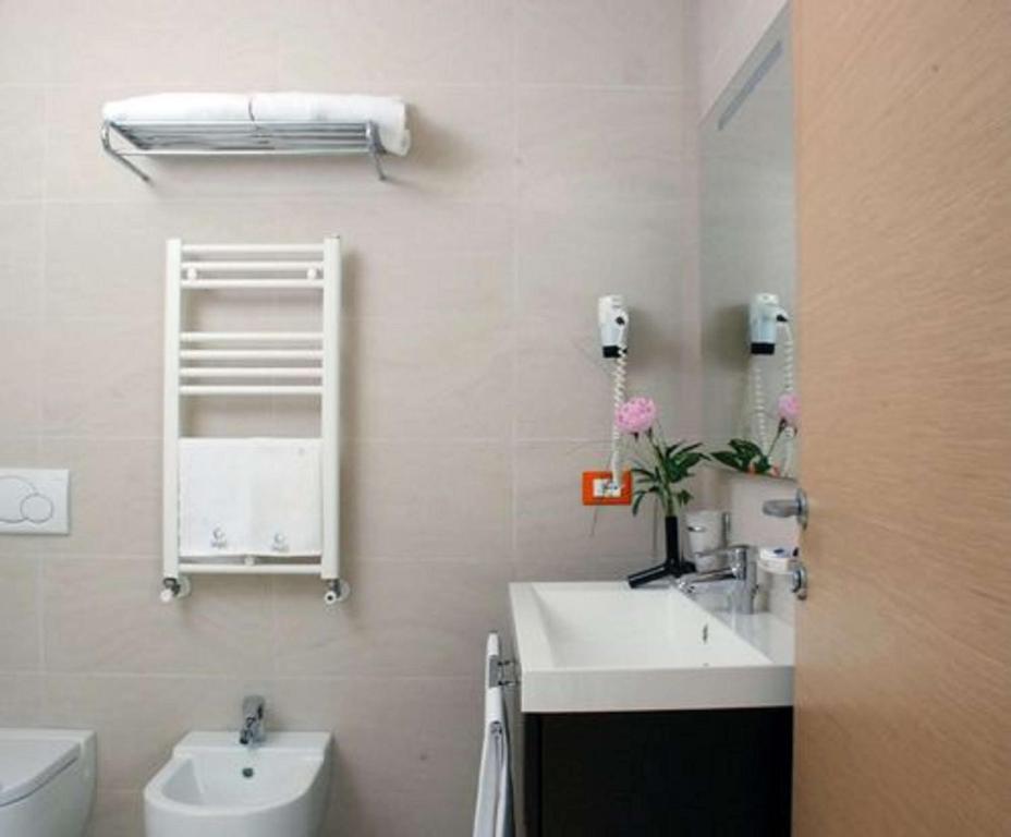 Koupelna v ubytování Best Western Plus Hotel Galileo Padova