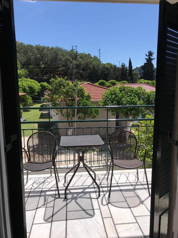 A balcony or terrace at Villa Vasso