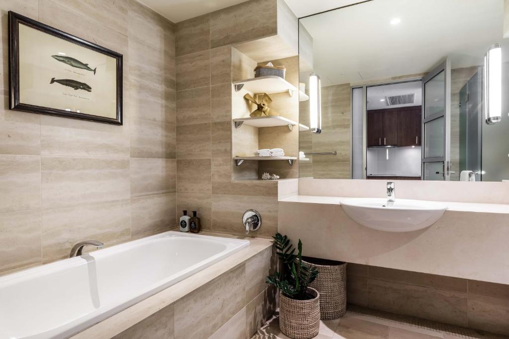 Koupelna v ubytování Watsons Bay Boutique Hotel