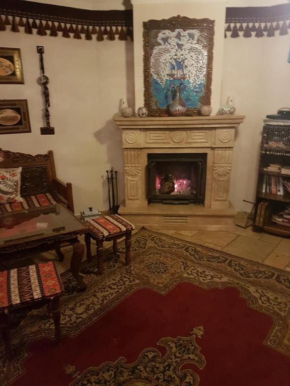 Posezení v ubytování Nilya Hotel