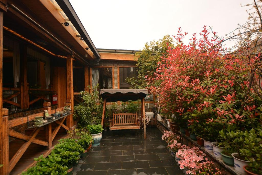 Zahrada ubytování Floral Hotel · Baihui Living Zhangjiajie