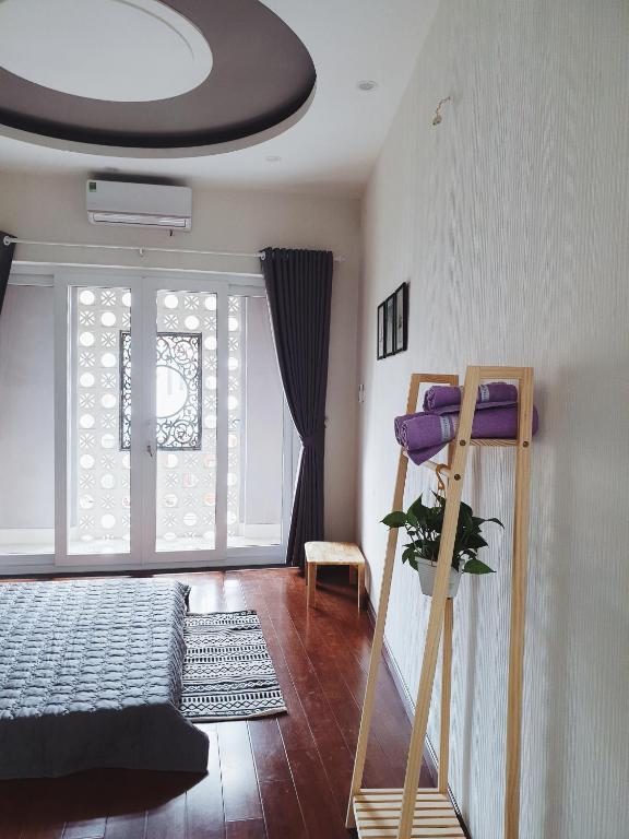 Voodi või voodid majutusasutuse Mochi's Home toas