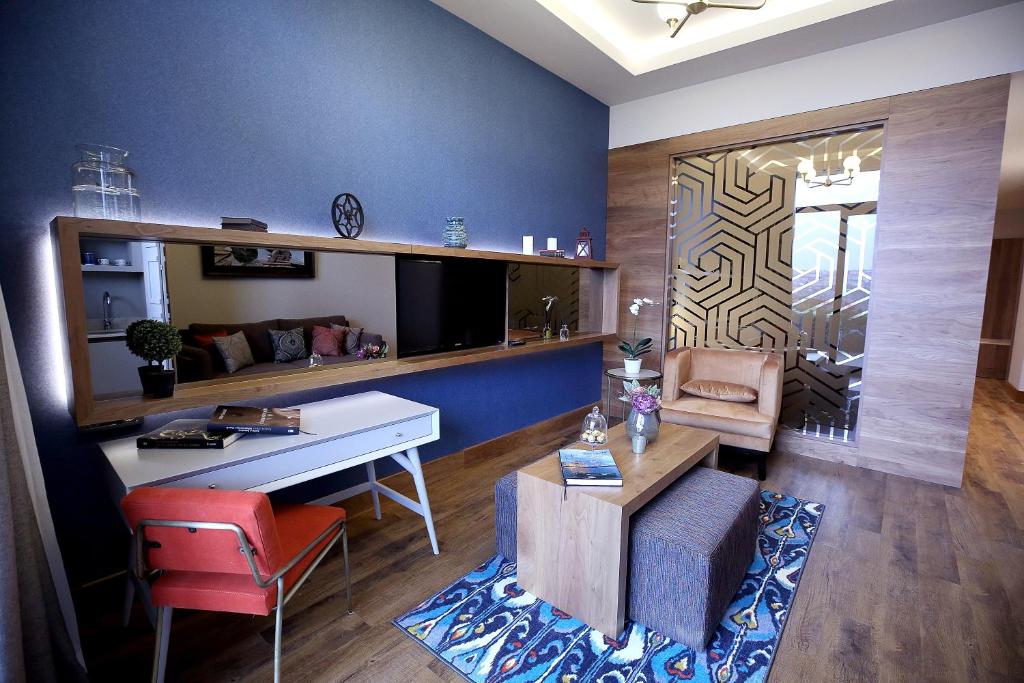 Posezení v ubytování Vialand Palace Hotel