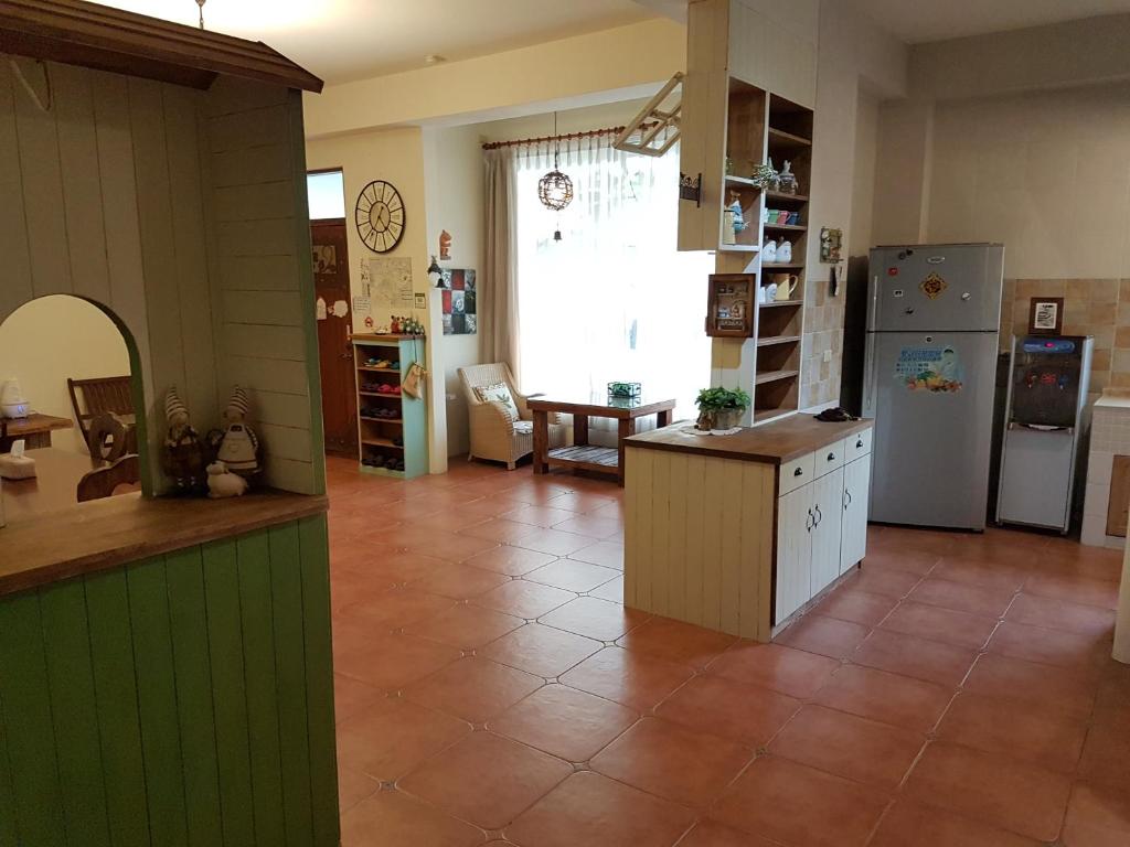 Kuchyň nebo kuchyňský kout v ubytování Village Villa B&B