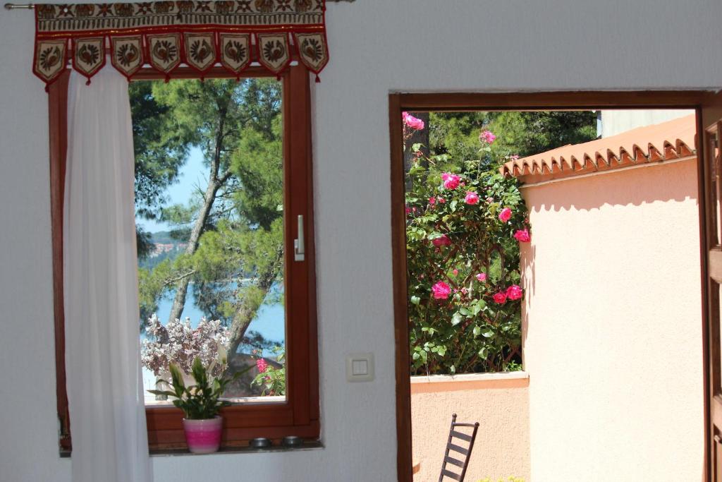 Zahrada ubytování Apartments Villa Lucu