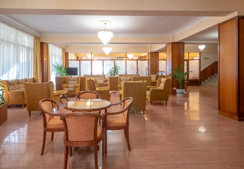 Posezení v ubytování Hostal Gallet