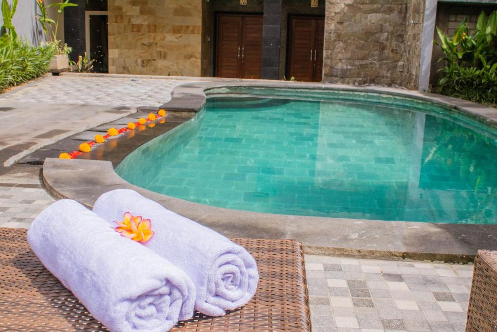 Bazén v ubytování Alam Grigis Ubud nebo v jeho okolí