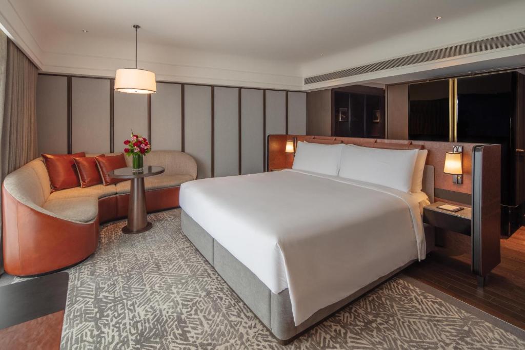 Fairmont Singapore - Fairmont Gold King Room Met Balkon - Lounge Access